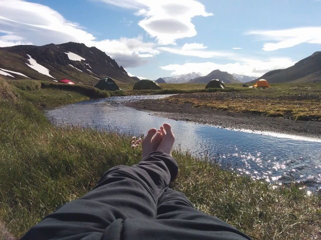 Zen moment at Álftavötn